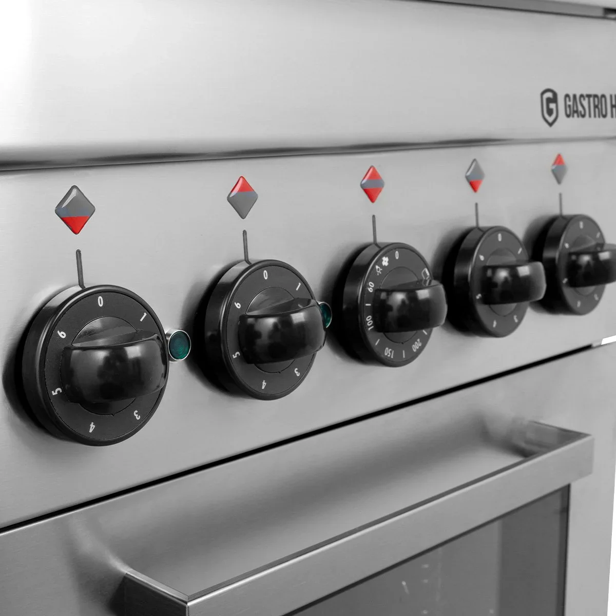 Elektroherd Serie 600 - 60/60 mit Elektrobackofen und Elektrogrill - 4 Kochfelder 11,7 kW - Image 8