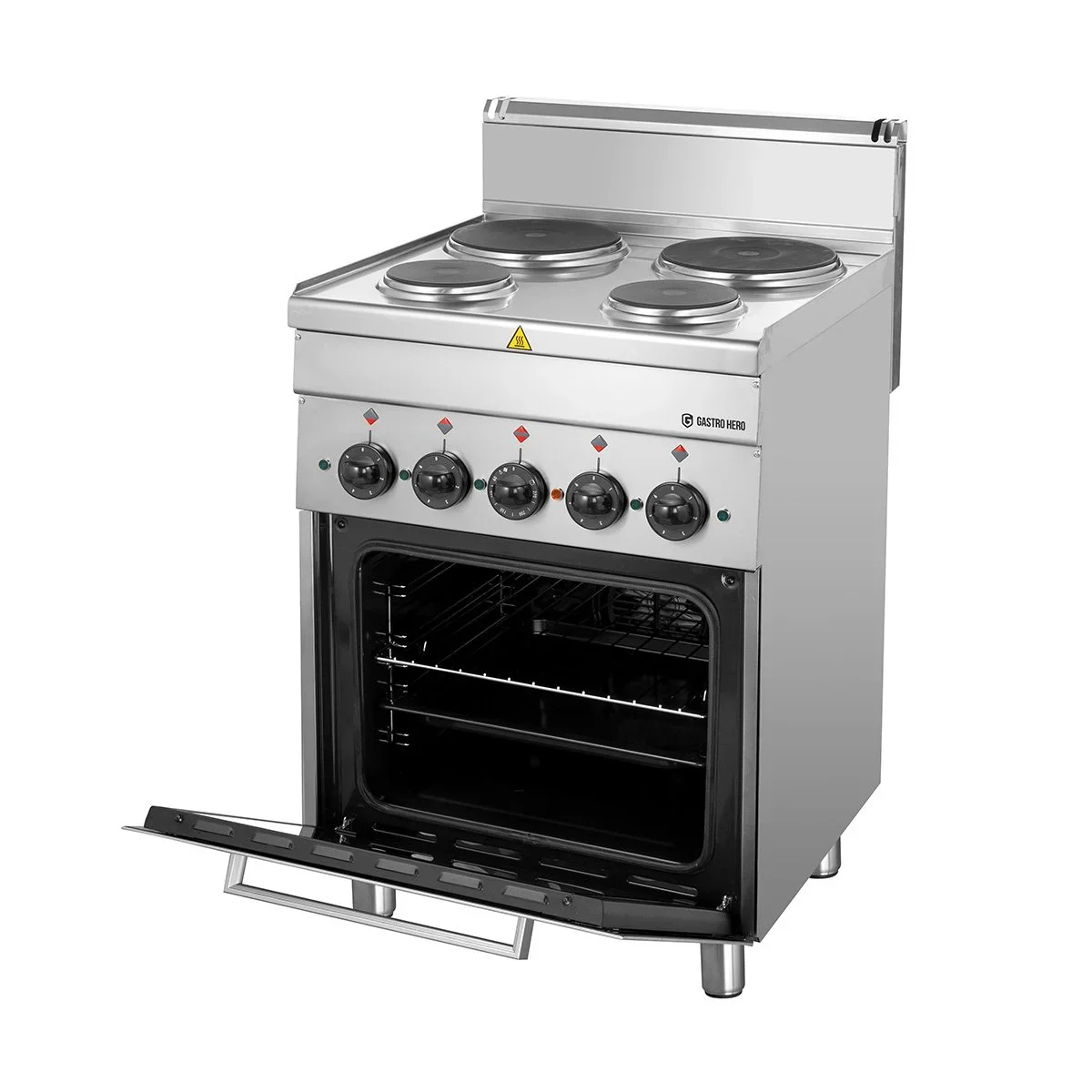 Elektroherd Serie 600 - 60/60 mit Elektrobackofen und Elektrogrill - 4 Kochfelder 11,7 kW - Image 9