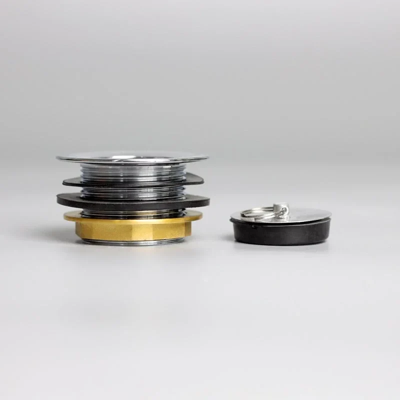 [ET] Ablaufventil aus Metall inklusive Standrohr und Stopfen für Spültische Basic - Image 2