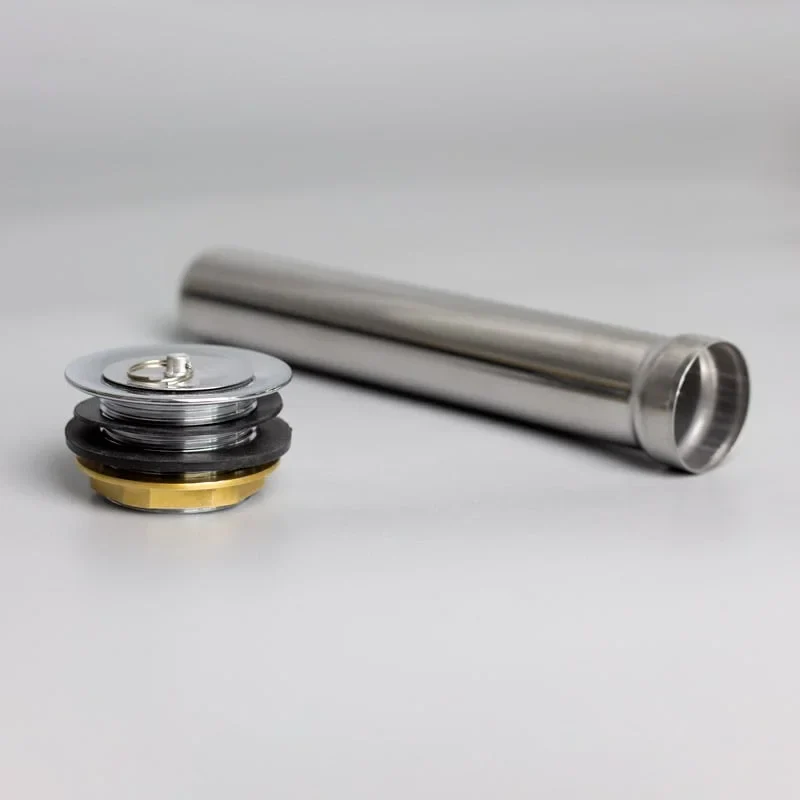 [ET] Ablaufventil aus Metall inklusive Standrohr und Stopfen für Spültische Basic - Image 3