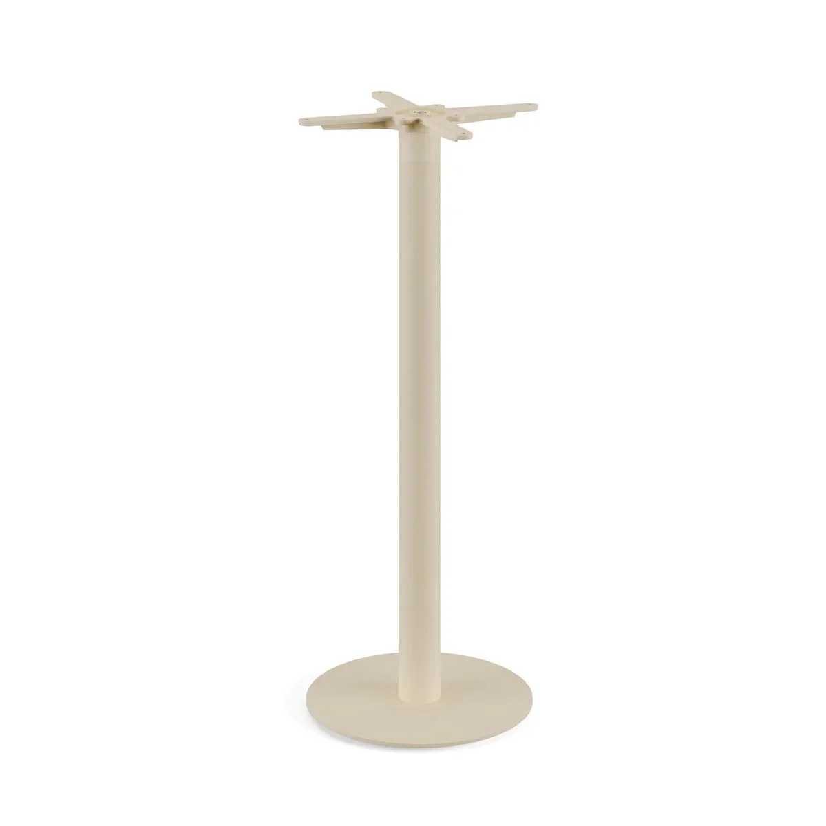 Feros Urban Stehtisch Sand frame +  Schwarz HPL Ø70 cm - Image 2