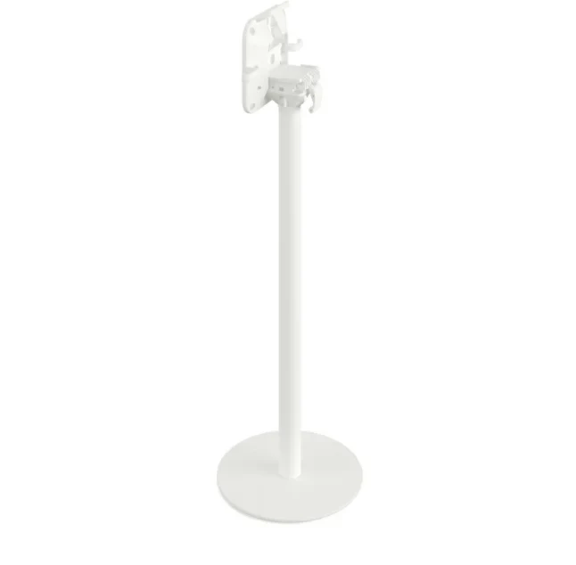 Feros Urban Stehtisch Weiß frame + Schwarz HPL Ø70 cm - Image 2