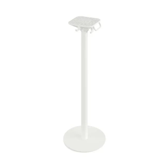 Feros Urban Stehtisch Weiß frame + Schwarz HPL Ø70 cm - Image 3