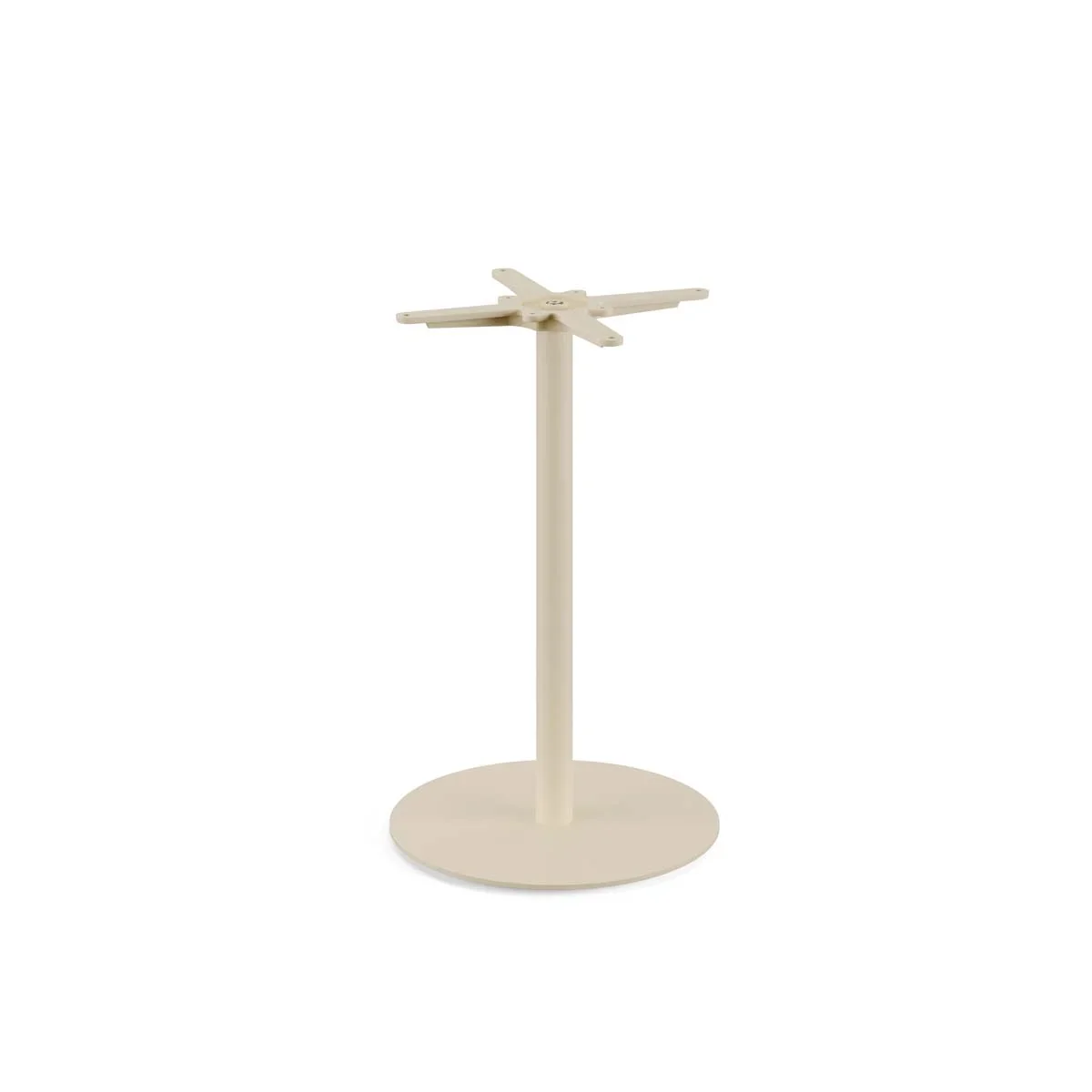 Feros Urban Terrassentisch Sand frame + Schwarz HPL Ø70 cm - Image 2