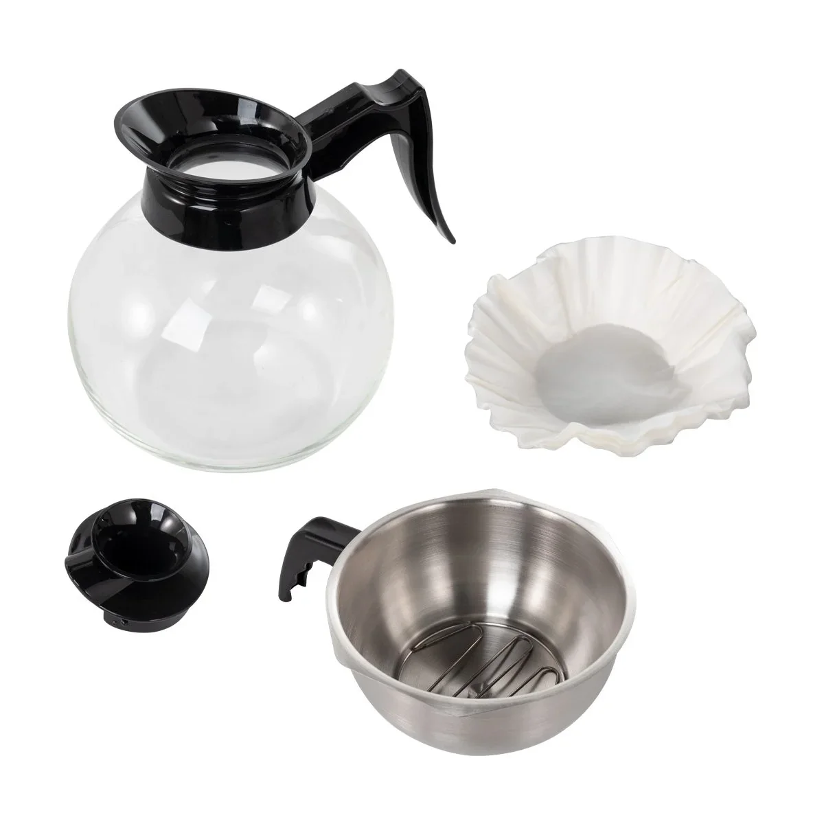 Filterkaffeemaschine ECO 2 Liter schwarz inkl. Glaskanne, 100 Tassen/Std., Professionelle Kaffeemaschine - Image 6
