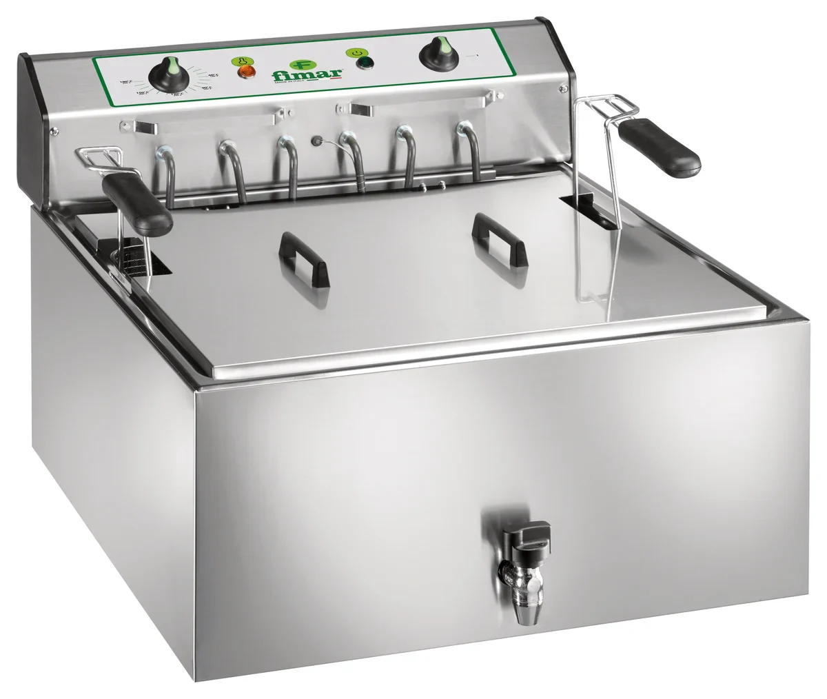 FIMAR Profi-Fritteuse SF25P - 25 L Edelstahl (400 V)