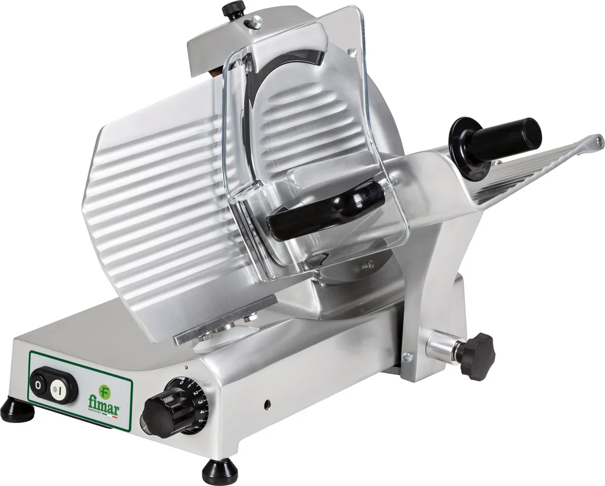 FIMAR Schräge Aufschnittmaschine H220 mm, für kalten Aufschnitt, Käse & Fleisch