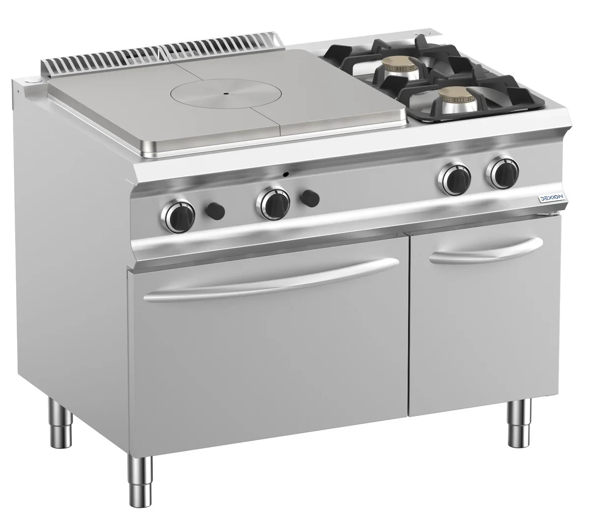Gas-Glühplatte Dexion Lux 700 - 110/73 mit Gasbackofen - 30 kW