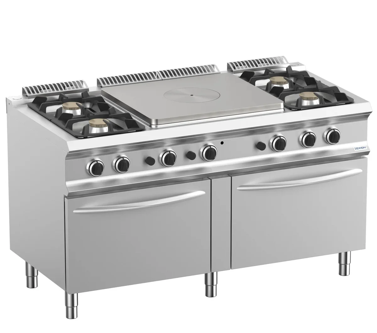 Gas-Glühplatte Dexion Lux 700 - 150/73 mit Gasbackofen - 50 kW