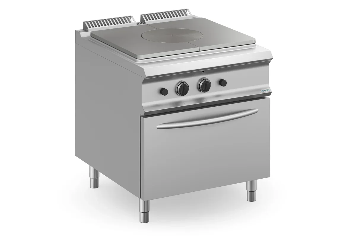 Gas-Glühplatte Dexion Lux 980 - 80/90 mit Gasbackofen - 19 kW