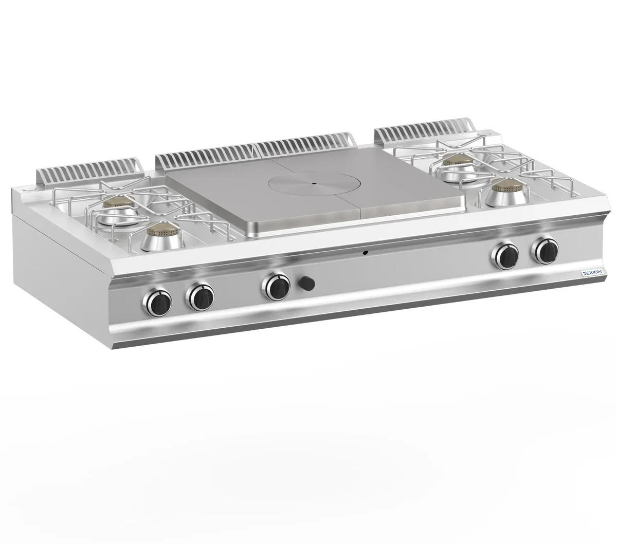 Gas-Grillplatte Dexion Lux 700 - 150/73 - Tischgerät - 38 kW