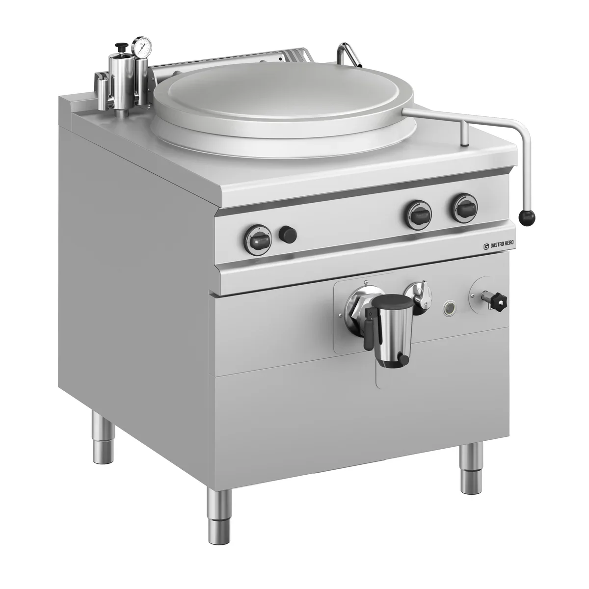Gas-Kochkessel Serie 900 - 100 Liter - indirekte Beheizung