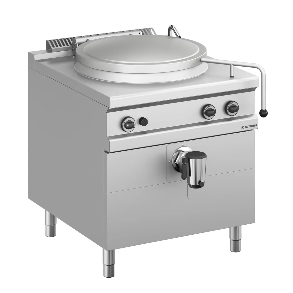 Gas-Kochkessel Serie 900 - 150 Liter - direkte Beheizung