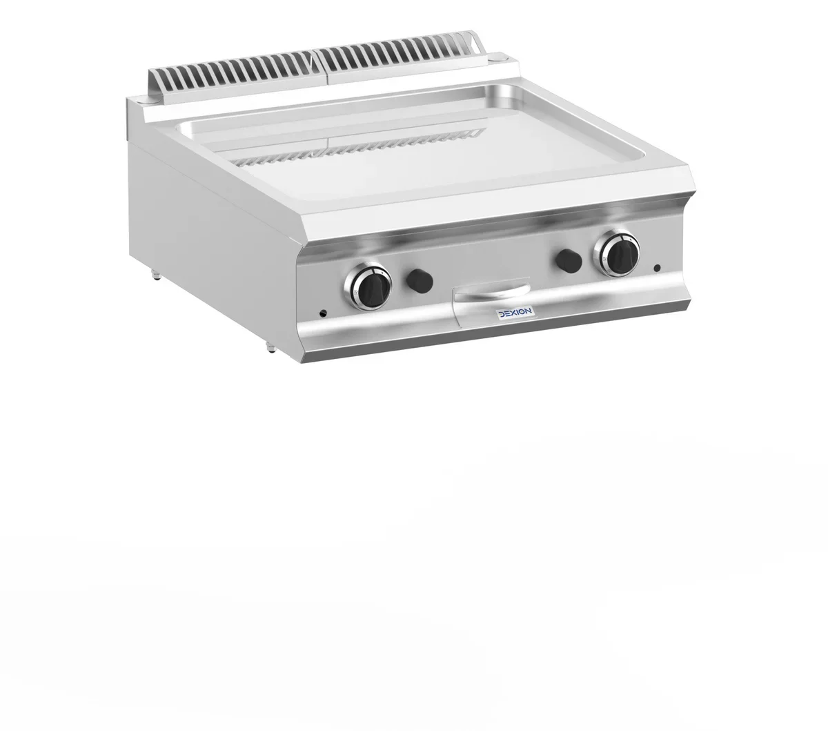 Gasgrillplatte Dexion Lux 700 - 70/73 - glatt, verchromt - Tischgerät - 14 kW - Image 2