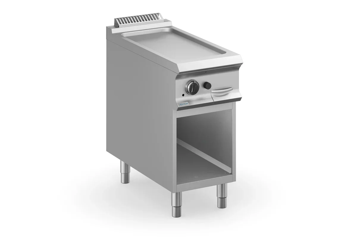 Gasgrillplatte Dexion Lux 980 - 40/90 - glatt - 9,2 kW