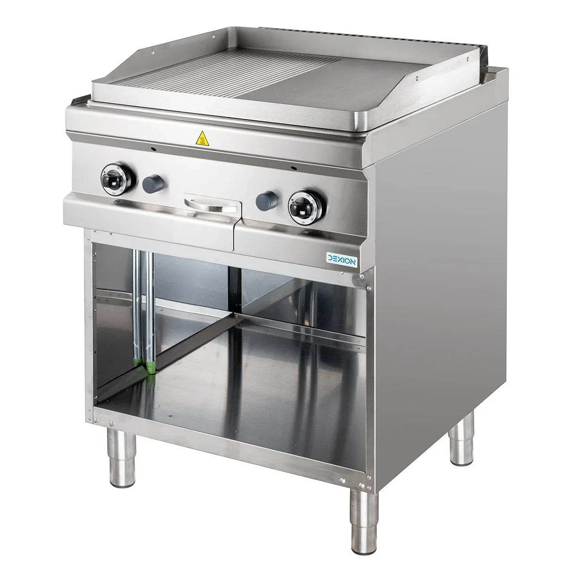 Gasgrillplatte Serie 700 - 70/70 - ½ glatt, ½ gerillt - Image 4