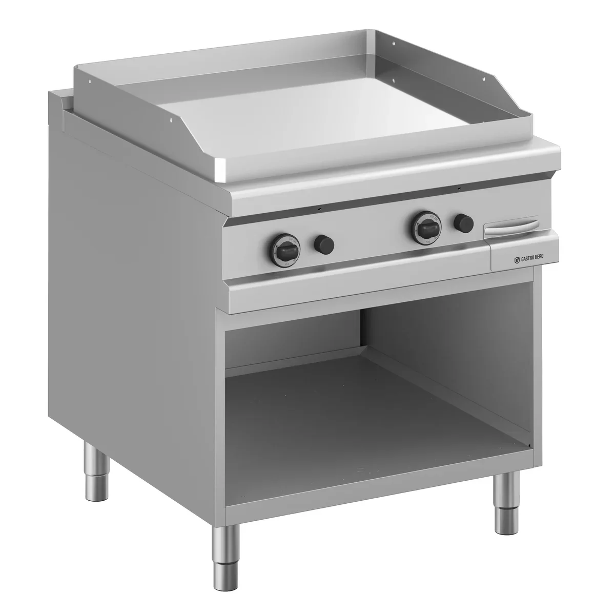Gasgrillplatte Serie 900 - 80/90 - glatt, verchromt
