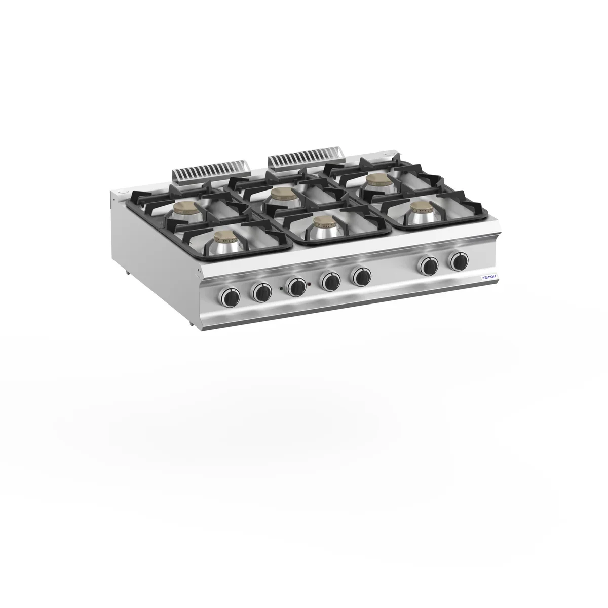 Gasherd Dexion Lux 980 - 120/90 - Tischgerät - 4 Kochstellen - 33 kW