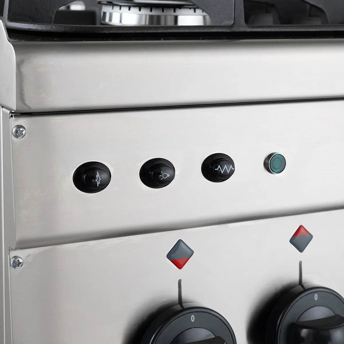 Gasherd Serie 600 - 100/60 mit Gasbackofen und Elektrogrill - 19,6 kW - Image 11