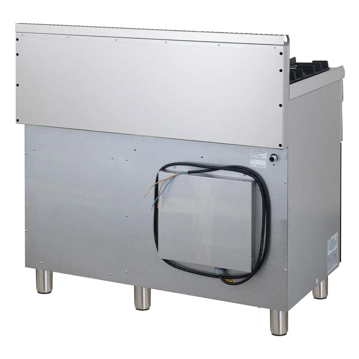 Gasherd Serie 600 - 100/60 mit Gasbackofen und Elektrogrill - 19,6 kW - Image 2