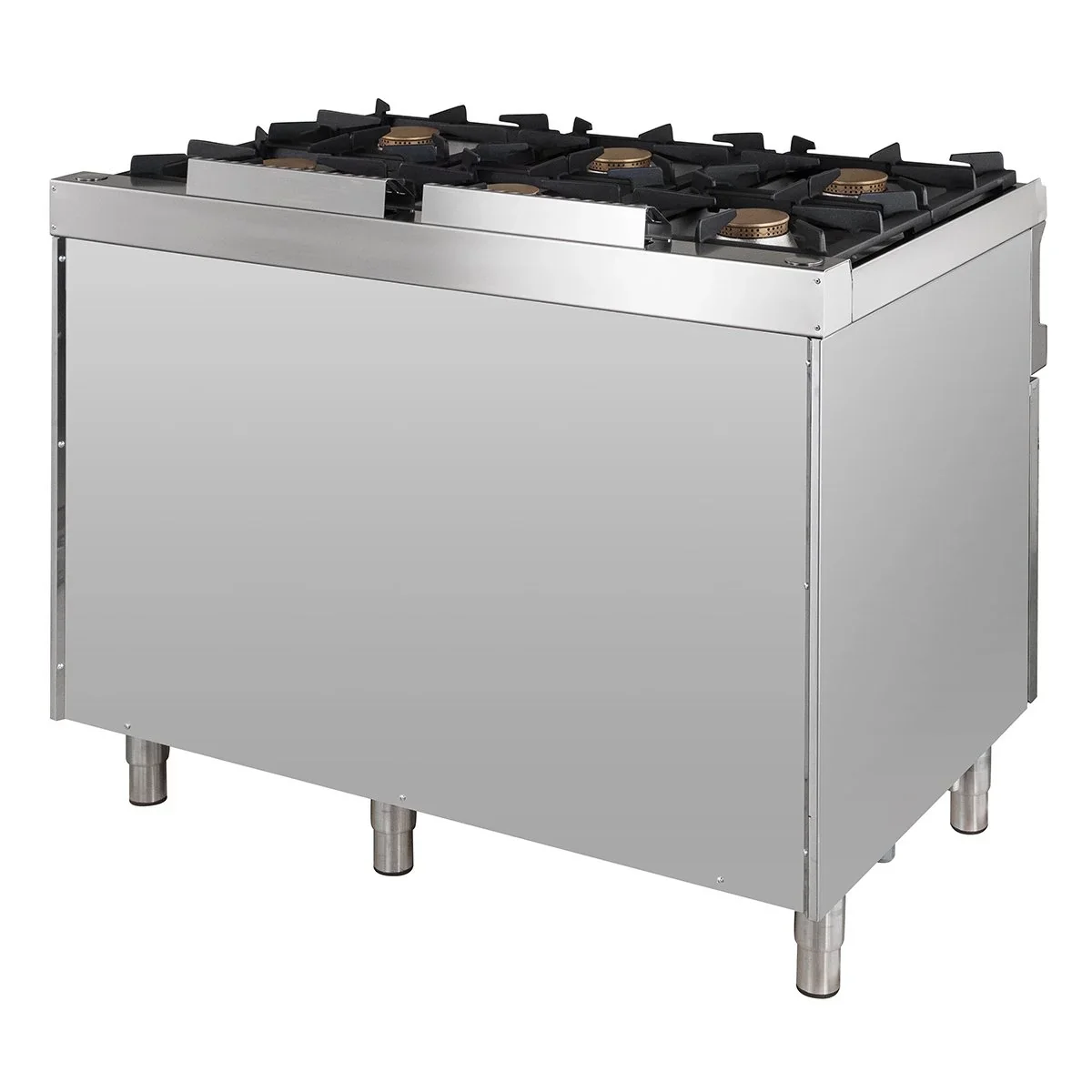 Gasherd Serie 700 - 110/70 mit Gasbackofen - 6 Kochstellen - 48 kW - Image 2
