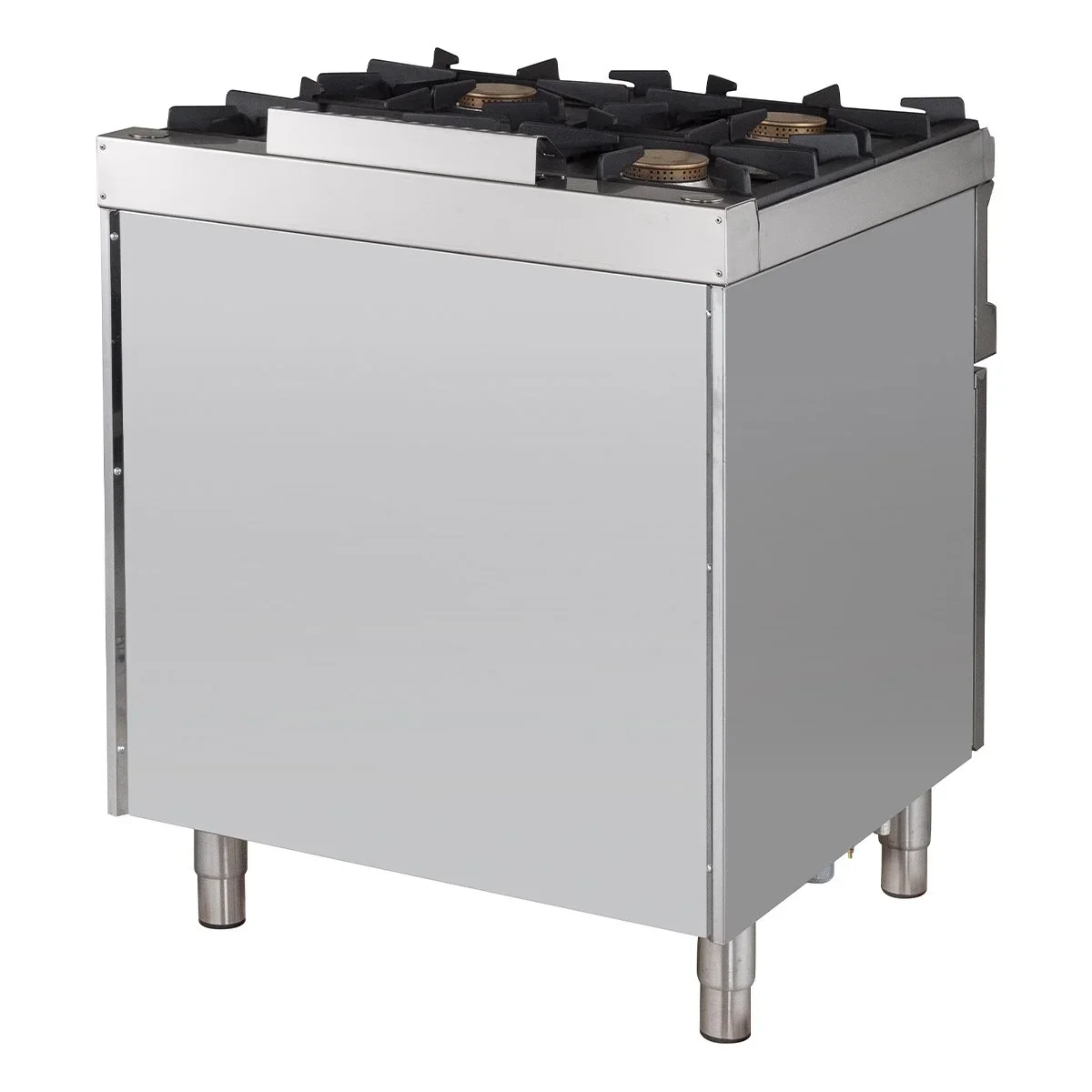 Gasherd Serie 700 - 70/70 mit Elektrobackofen, Umluft - 4 Kochstellen - 30,6 kW - Image 2