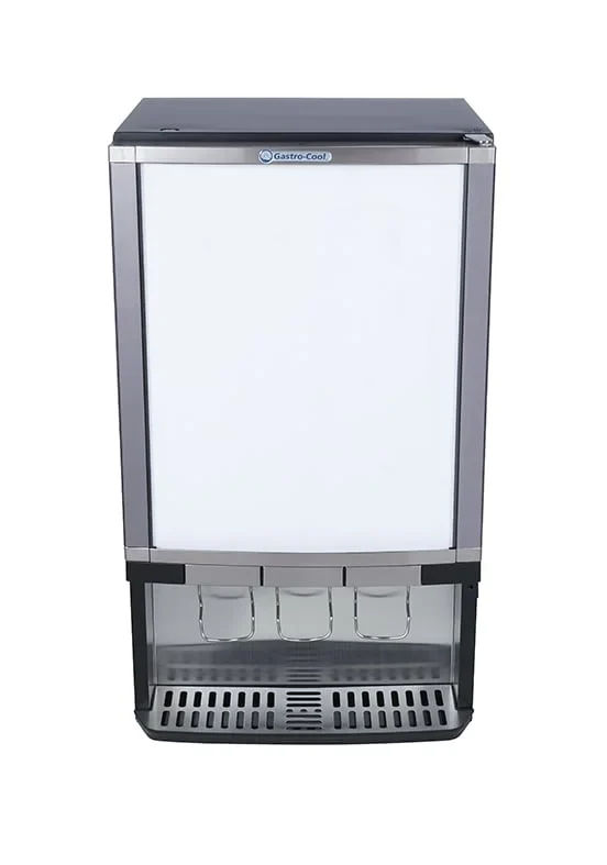 Gastro-Cool BIB30 Bag-in-Box-Dispenserkühlschrank 3x 10 Liter schwarz, 3 verschiedene Getränke - Image 4