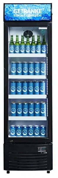 Gastro-Cool DC280 Getränkekühlschrank 229 Liter mit Werbedisplay schwarz/weiß, LED - Image 12