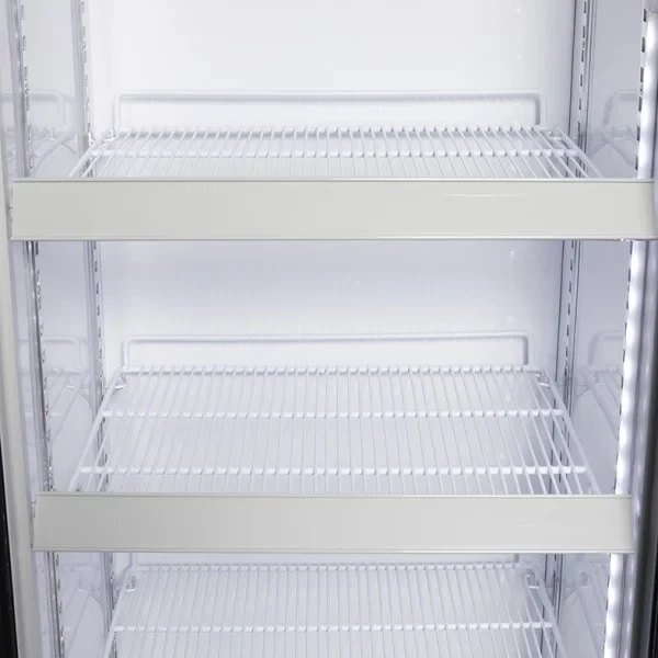 Gastro-Cool DC280 Getränkekühlschrank 229 Liter mit Werbedisplay schwarz/weiß, LED - Image 3