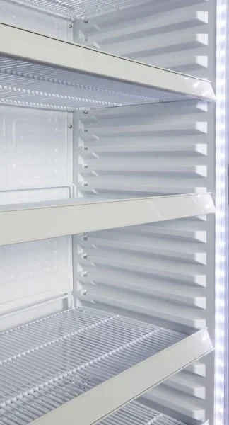 Gastro-Cool DC400 Getränkekühlschrank 400 Liter mit Werbedisplay schwarz/weiß, LED - Image 6