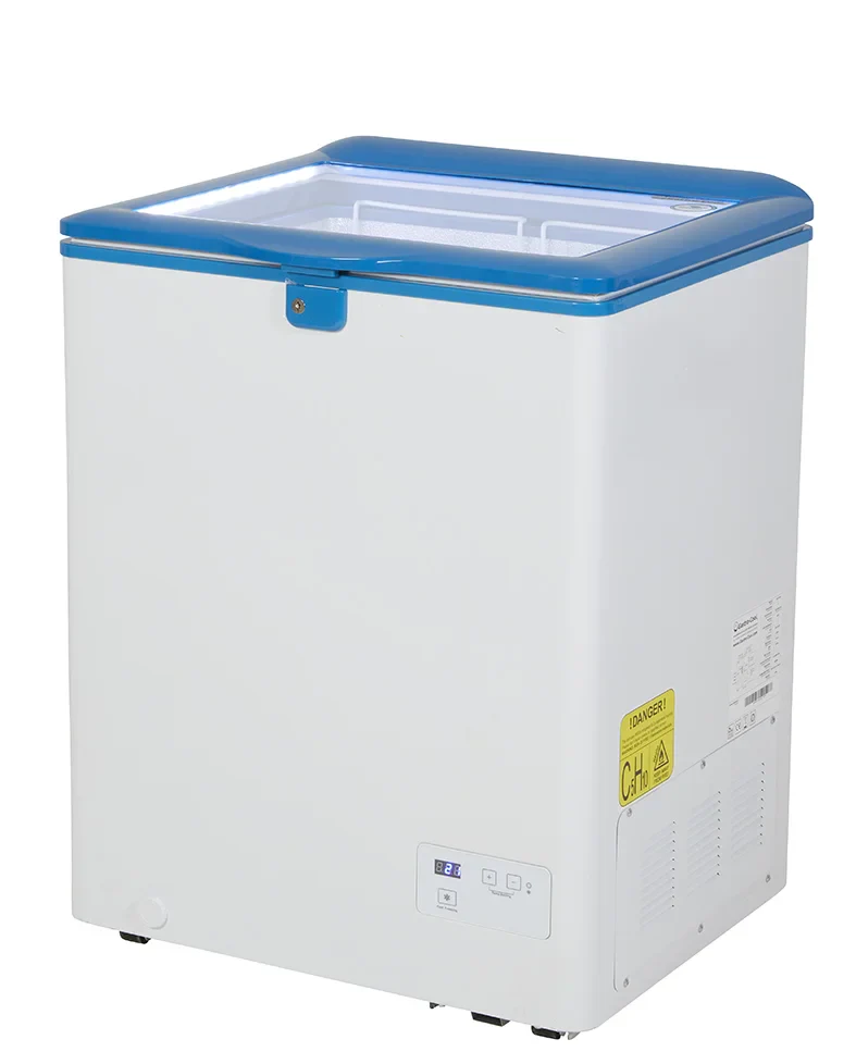 Gastro-Cool FC100 Gefrier-Kühltruhe 100 Liter weiß/blau, LED - Image 5