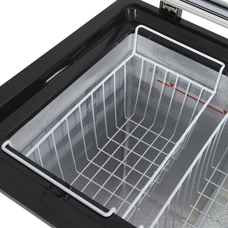 Gastro-Cool FC100 Gefrier-Kühltruhe 100 Liter weiß/schwarz, LED - Image 5
