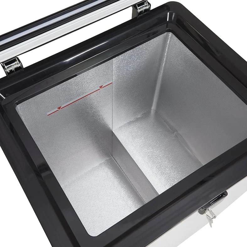 Gastro-Cool FC100 Gefrier-Kühltruhe 100 Liter weiß/schwarz, LED - Image 7