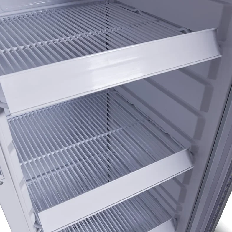 Gastro-Cool GD135 Getränkekühlschrank Retro Slim 135 Liter weiß/weiß, LED, Retro Design - Image 7