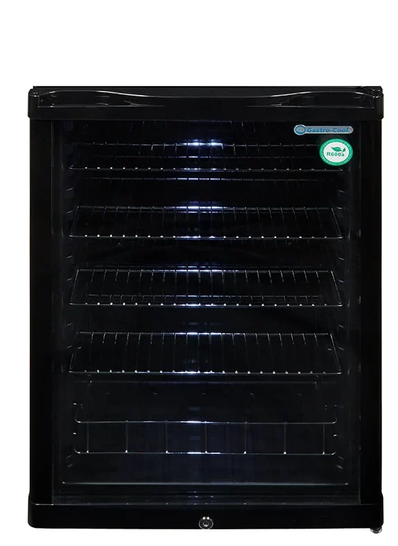 Gastro-Cool GD155 Getränkekühlschrank 130 Liter schwarz/schwarz, LED - Image 5