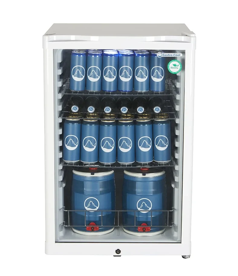 Gastro-Cool GD155 Getränkekühlschrank 130 Liter weiß/weiß, LED - Image 2