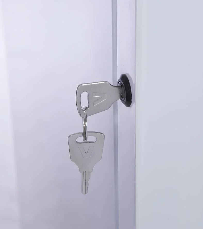 Gastro-Cool GD175 Getränkekühlschrank Retro Slim 212 Liter weiß/weiß, LED, Retro Design - Image 9