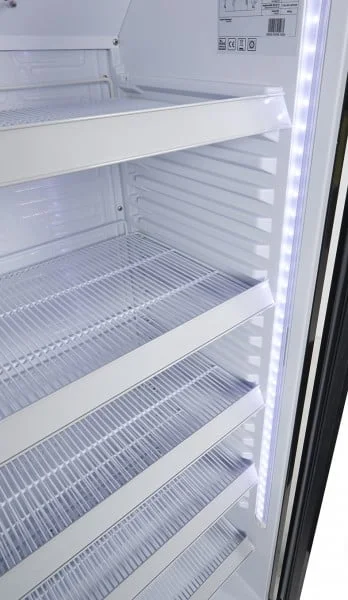 Gastro-Cool GD360 Getränkekühlschrank ECO STAR 360 Liter schwarz/schwarz, LED, super sparsam - Image 4