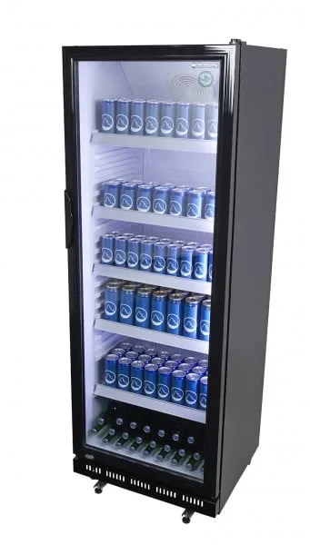 Gastro-Cool GD360 Getränkekühlschrank ECO STAR 360 Liter schwarz/schwarz, LED, super sparsam - Image 7