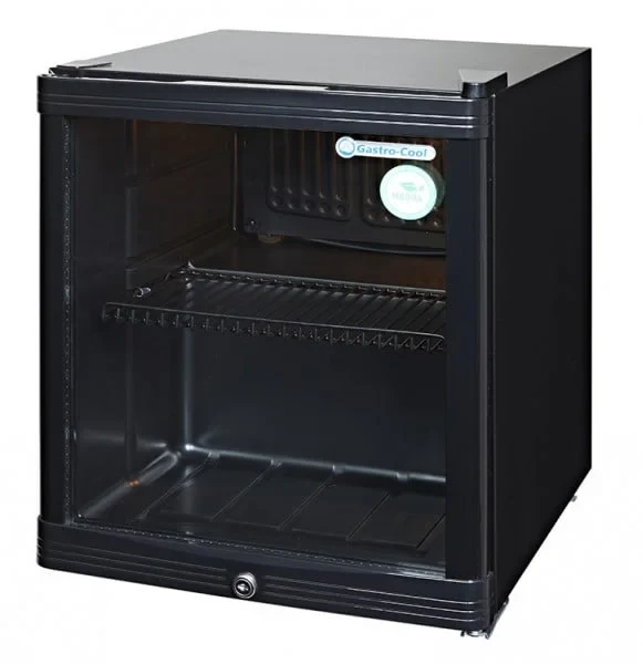 Gastro-Cool KW50 Getränkekühlschrank 46 Liter schwarz/schwarz, LED - Image 7