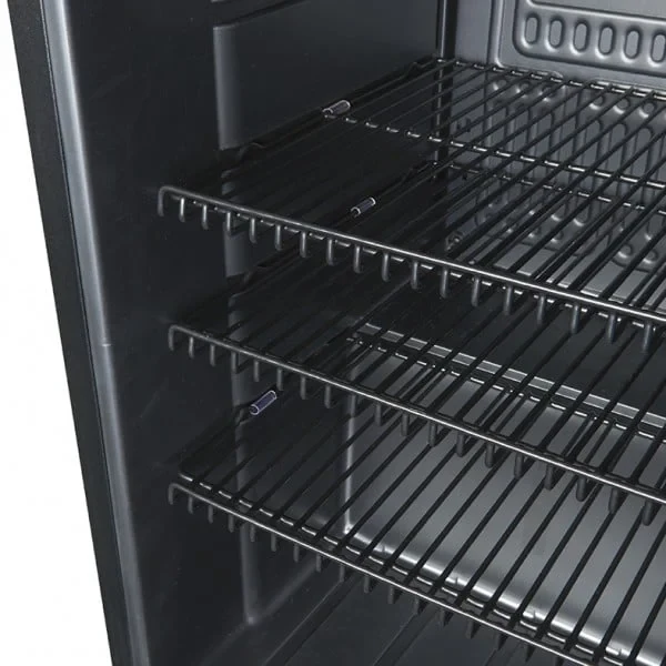 Gastro-Cool KW65 Getränkekühlschrank 62 Liter schwarz/schwarz, LED - Image 6