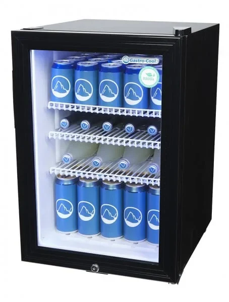 Gastro-Cool KW65 Getränkekühlschrank 62 Liter schwarz/weiß, LED - Image 7