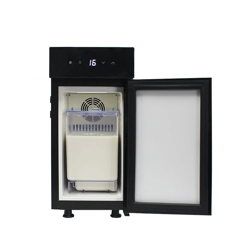 Gastro-Cool MK10GD-D Milchkühlschrank mit Display schwarz - Image 2