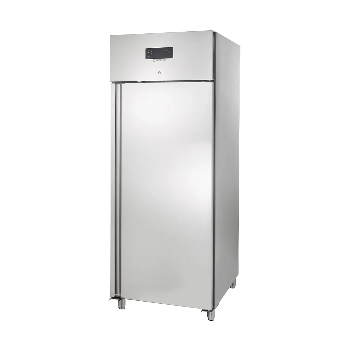 Gastronomie Kühlschrank ECO 700 GN 2/1 Monoblock , 616 Liter Kühlraumvolumen, 3 verstellbare Einlegeböden, Robuste Bauweise, Edelstahl - Image 2