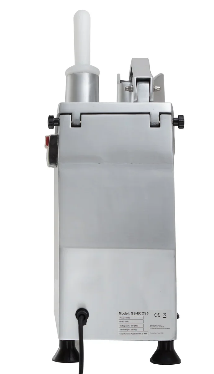 Gemüseschneider Eco inkl. 5 Scheiben, 300 kg/Std, Aluminium - Image 5