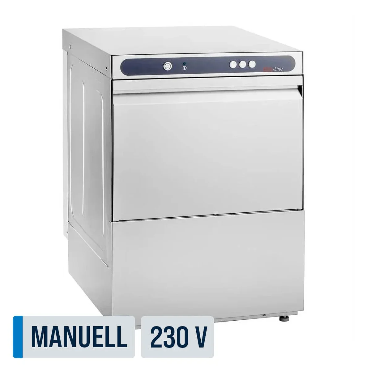 Geschirrspülmaschine ECO 50x50 cm Korbmaß, mit Reiniger- & Klarspüldosierer, mit Ablaufpumpe & Enthärter, Made in Europe, 230 Volt - Image 17
