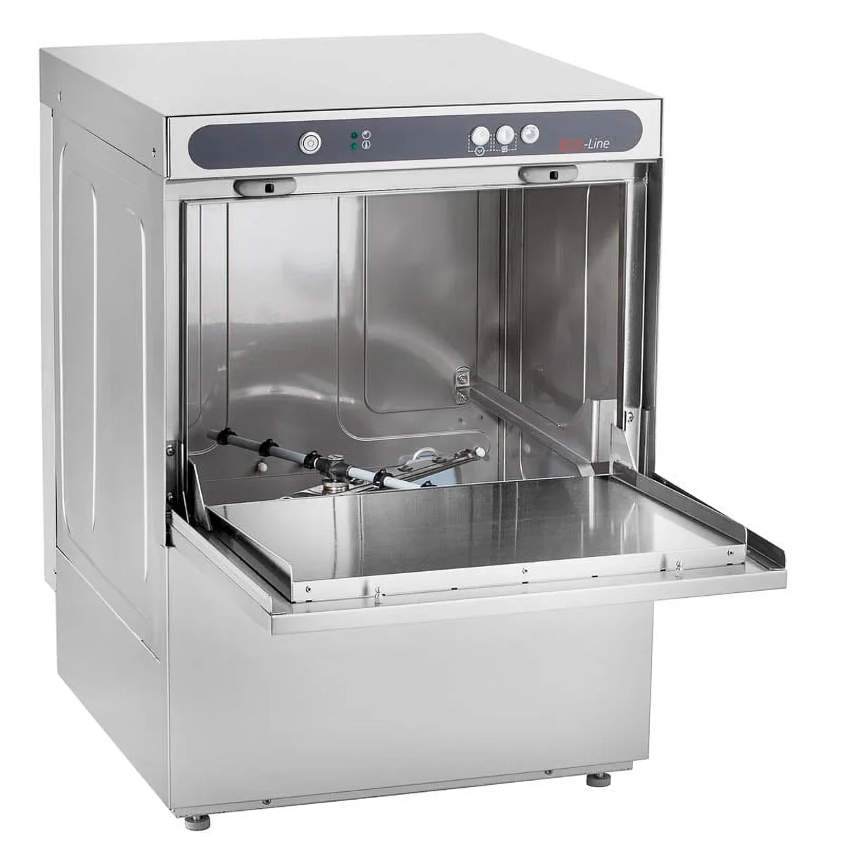 Geschirrspülmaschine ECO 50x50 cm Korbmaß, mit Reiniger- & Klarspüldosierer, mit Ablaufpumpe & Enthärter, Made in Europe, 230 Volt - Image 5