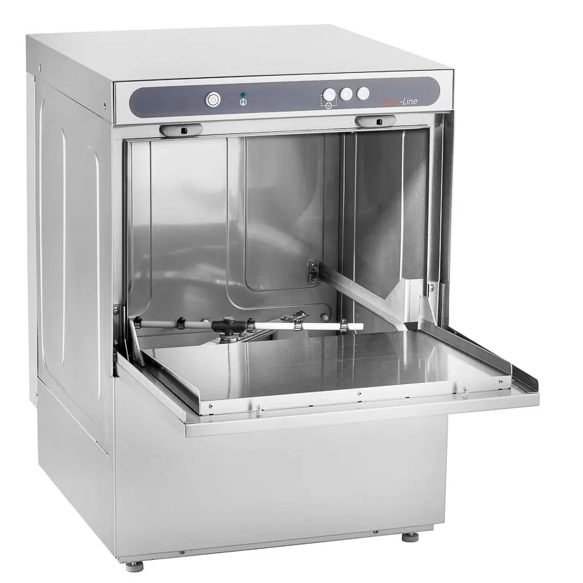 Geschirrspülmaschine ECO 50x50 cm Korbmaß, mit Reiniger- & Klarspüldosierer, mit Ablaufpumpe, Made in Europe, 400 Volt - Image 5