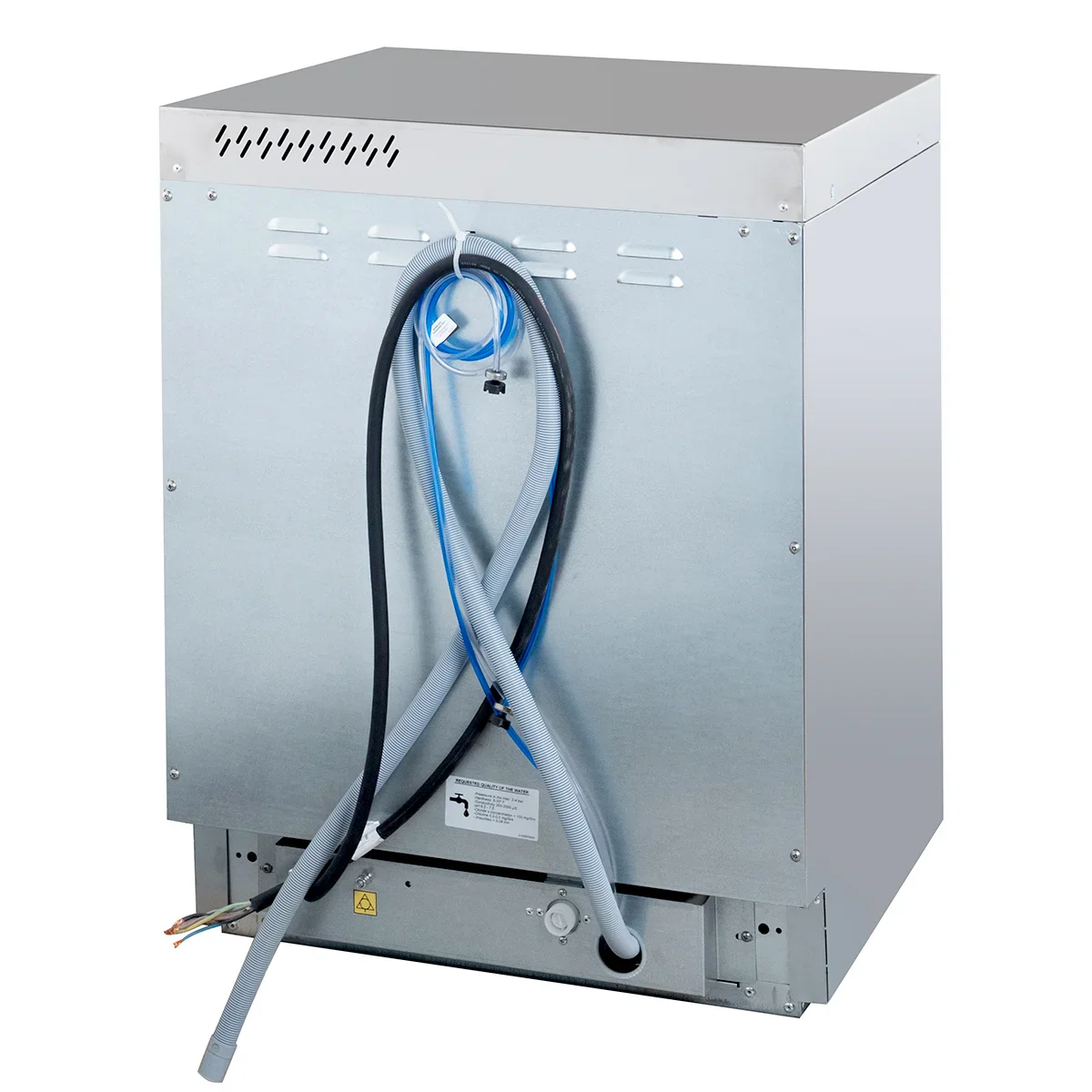 Geschirrspülmaschine HYPRO Digital 50 SLE 50x50 cm Korbmaß, mit Reiniger- & Klarspüldosierer, mit Ablaufpumpe & Enthärter,Drucksteigerungspumpe Made in Europe, 230 Volt - Image 9