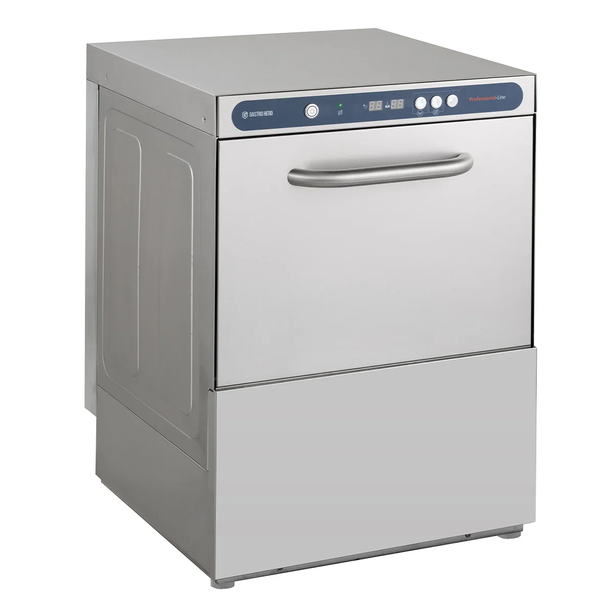Geschirrspülmaschine PROFI Digital 50 SLE 50x50 cm Korbmaß, mit Reiniger- & Klarspüldosierer, mit Ablaufpumpe & Enthärter, Made in Europe, 230 Volt